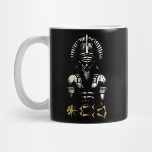 Grunge Babylonian God Marduk Mug